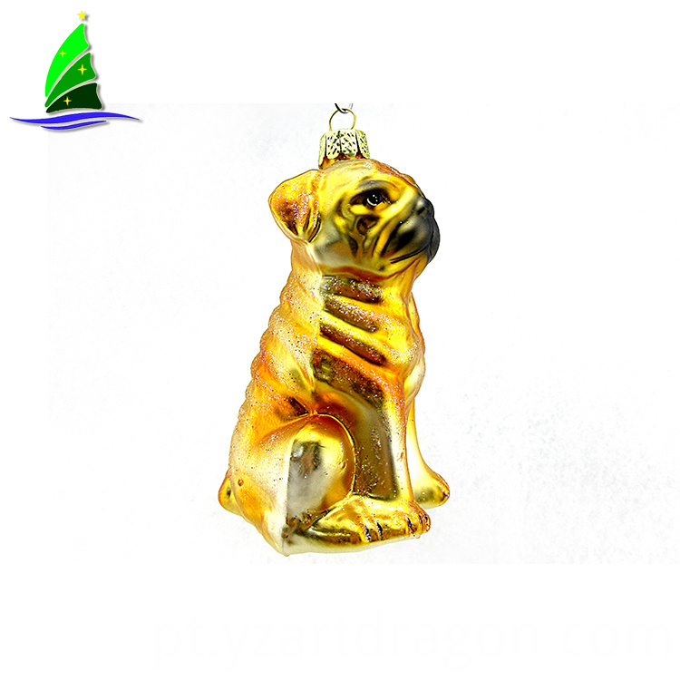 Ornamento de suspensão do Natal do cão Hanging Dog Christmas Ornament